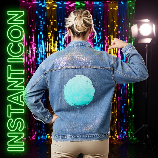 空に洗われた夢想 デニムジャケット