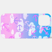 空に浮かび上がるかわいいいかり、ピンクと青 Case-Mate iPhoneケース (裏面 / 右)