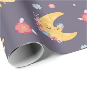 空に浮かぶラマ ラッピングペーパー (ロールコーナー)