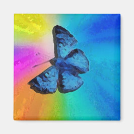 空に浮かぶ蝶 マグネット