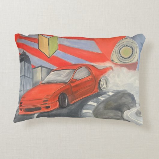 空に漂う アクセントクッション (裏面)