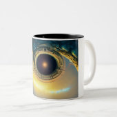 空に漂う ツートーンマグカップ (正面右)