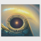 空に漂う ラッピングペーパー (フラット)