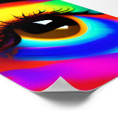 空に虹の目の3つのポスター ポスター (角)