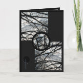 空に見て下さい カード (正面)