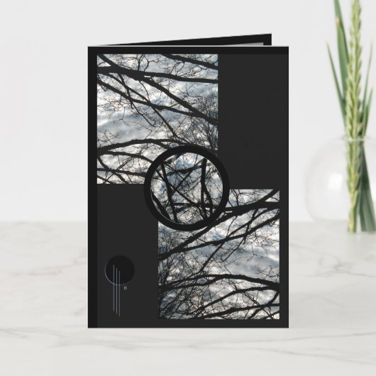 空に見て下さい カード (正面)