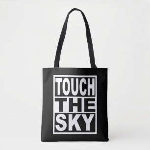 空に触れて下さい トートバッグ