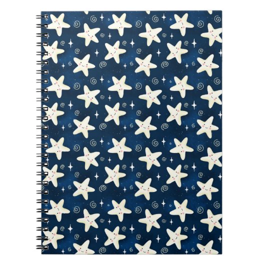 空に輝く星 ノートブック (正面)