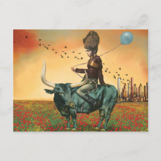 "空に飛ぶのを待って" ポストカード