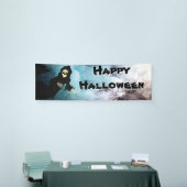 空に飛んでいるグウルライダー 横断幕 (トレードショー)