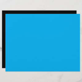 空に飛行機が飛んでいるある青い空 レターヘッド