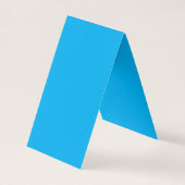 空に飛行機が飛んでいるある青い空 名刺 (正面)