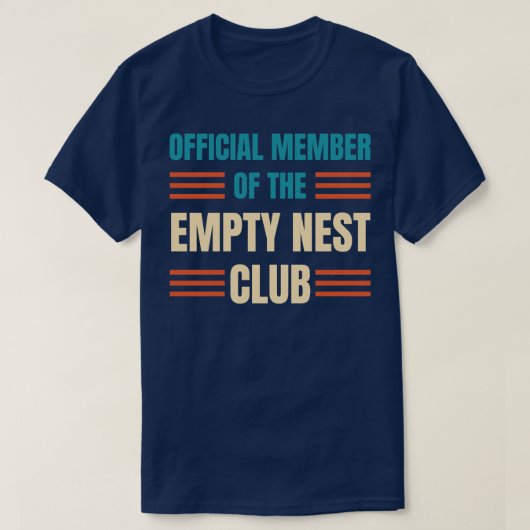 空のおもしろいネスタークラブ Tシャツ (デザイン正面)