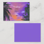 空のやし 名刺 (正面/裏面)