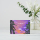 空のやし 名刺 (スタンド正面)