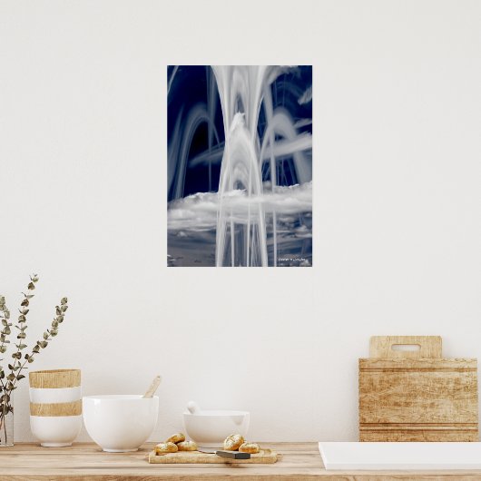 空のアーチ ポスター (キッチン)