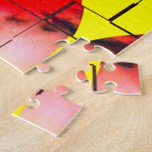 空のアートの照明 ジグソーパズル (側面)