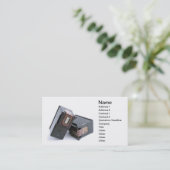 空のインクカートリッジ 名刺 (スタンド正面)