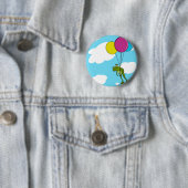 空のカエル 缶バッジ (インサイチュ)