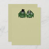 空のクトゥルフ結婚式招待状 招待状 (正面/裏面)