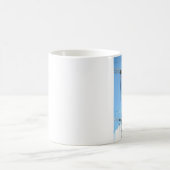 空のクレーン立場 コーヒーマグカップ (中央)