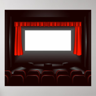 空のシネマポスター ポスター