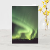 空のダンスの挨拶状 カード (黄色い花)