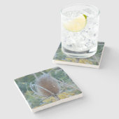 空のティーセル ストーンコースター (横)