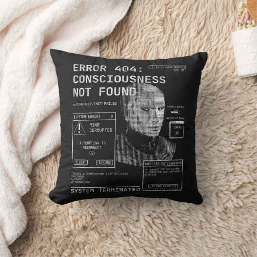 空のテクノ – ブルタリストストリートウェアDesgin クッション (ブランケット)