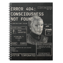 空のテクノ – ブルタリストストリートウェアDesgin ノートブック