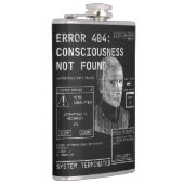 空のテクノ – ブルタリストストリートウェアDesgin フラスク (右)