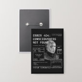 空のテクノ – ブルタリストストリートウェアDesgin 缶バッジ (正面/裏面)