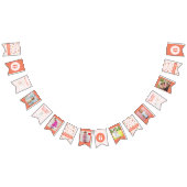 空のデザートの誕生日の写真の甘い夢 バンティングフラッグ (全)