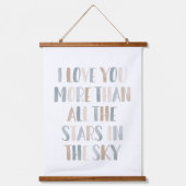 空のニュートラルスターズ宇宙キッズルーム 吊り下げ型タペストリー (正面)