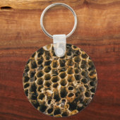 空のネストボタンキーチェーン キーホルダー (正面)