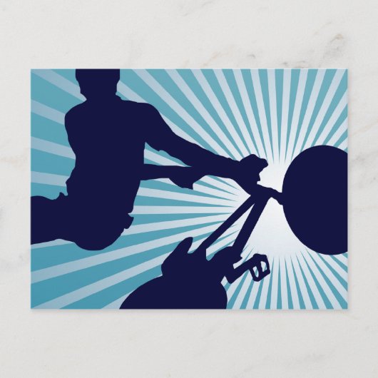 空のハイサイクル ポストカード (正面)