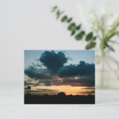 空のハート ポストカード (スタンド正面)