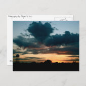 空のハート ポストカード (正面/裏面)