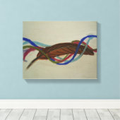 空のバイビンの要素 キャンバスプリント (インサイチュ (ウッドフロア))