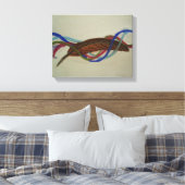 空のバイビンの要素 キャンバスプリント (インサイチュ (寝室))