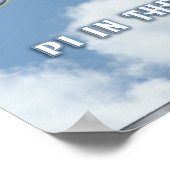 空のパイ！ポスター ポスター (角)