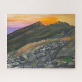 空のパズルに火がある ジグソーパズル (横)