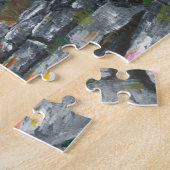 空のパズルに火がある ジグソーパズル (側面)