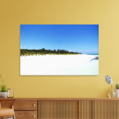 空のビーチ キャンバスプリント (インサイチュ (リビング))