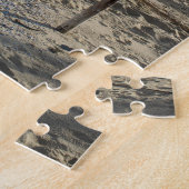 空のビーチ ジグソーパズル (側面)