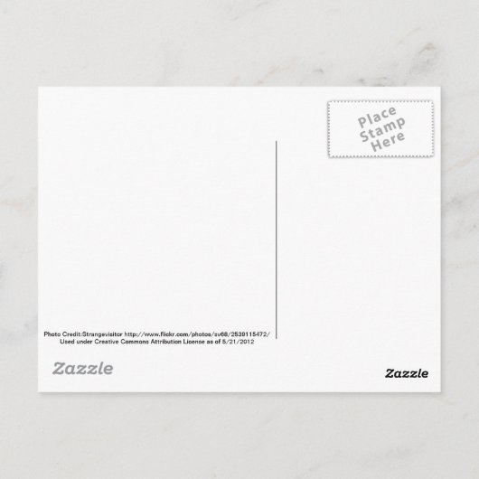 空のフレズノが付いているフレズノカリフォルニア ポストカード (裏面)