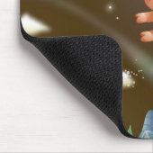 空のブタの飛行 マウスパッド (コーナー)