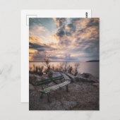 空のベンチ ポストカード (正面/裏面)