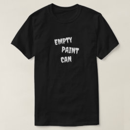 空のペンキ缶 Tシャツ
