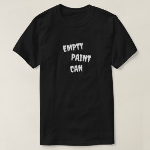 空のペンキ缶 Tシャツ